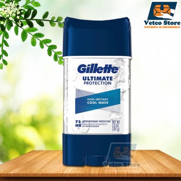 Khử Mùi Cho Nam Gillette Ultimate Protection Cool Wave Antiperspirant 107g